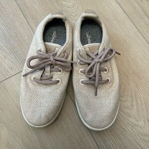 Allbirds wool runner, size 7, EUC, light pale pink